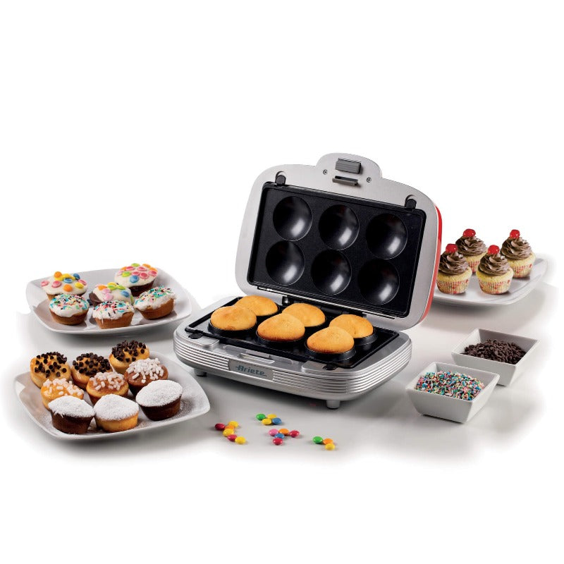Muffin, Donut & Sandwich Maker Party Time Red