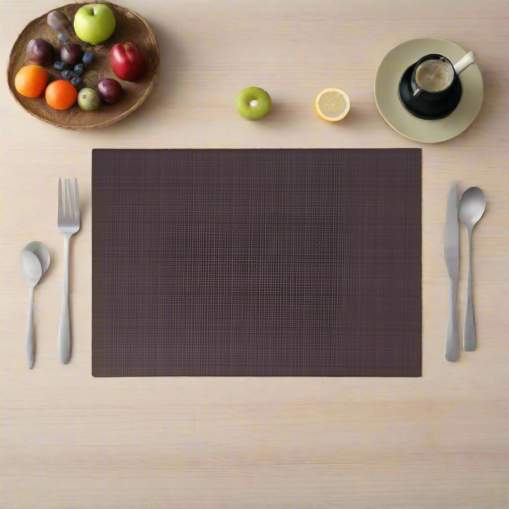 Placemat Pu With Felt