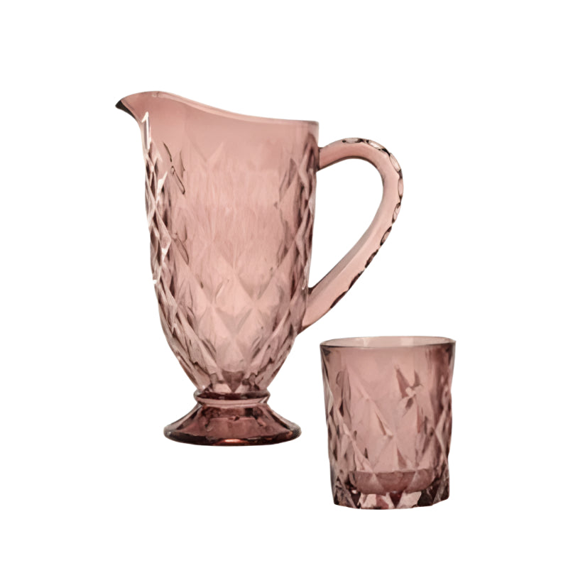 Drinking Glasses With Pitcher (Set of 7 Pcs)