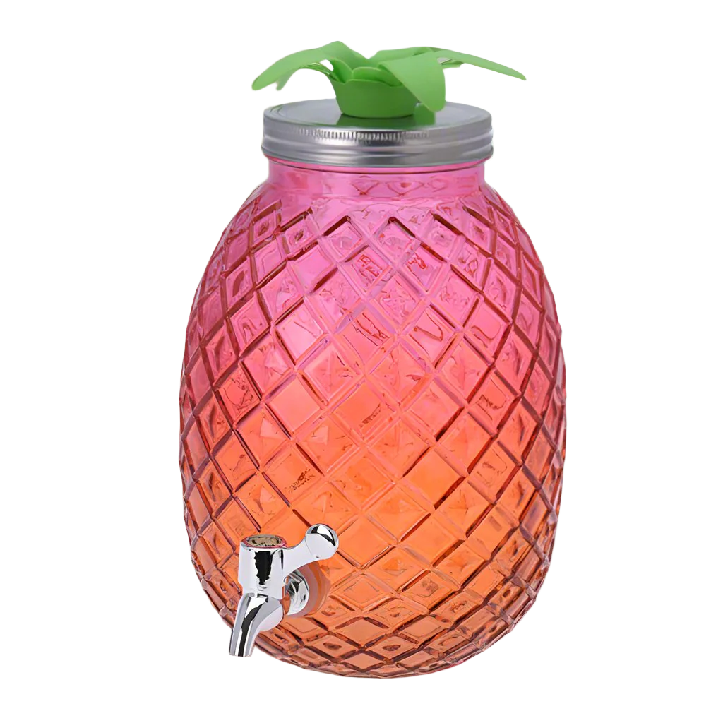 Glass Beverage Dispenser 4.7L