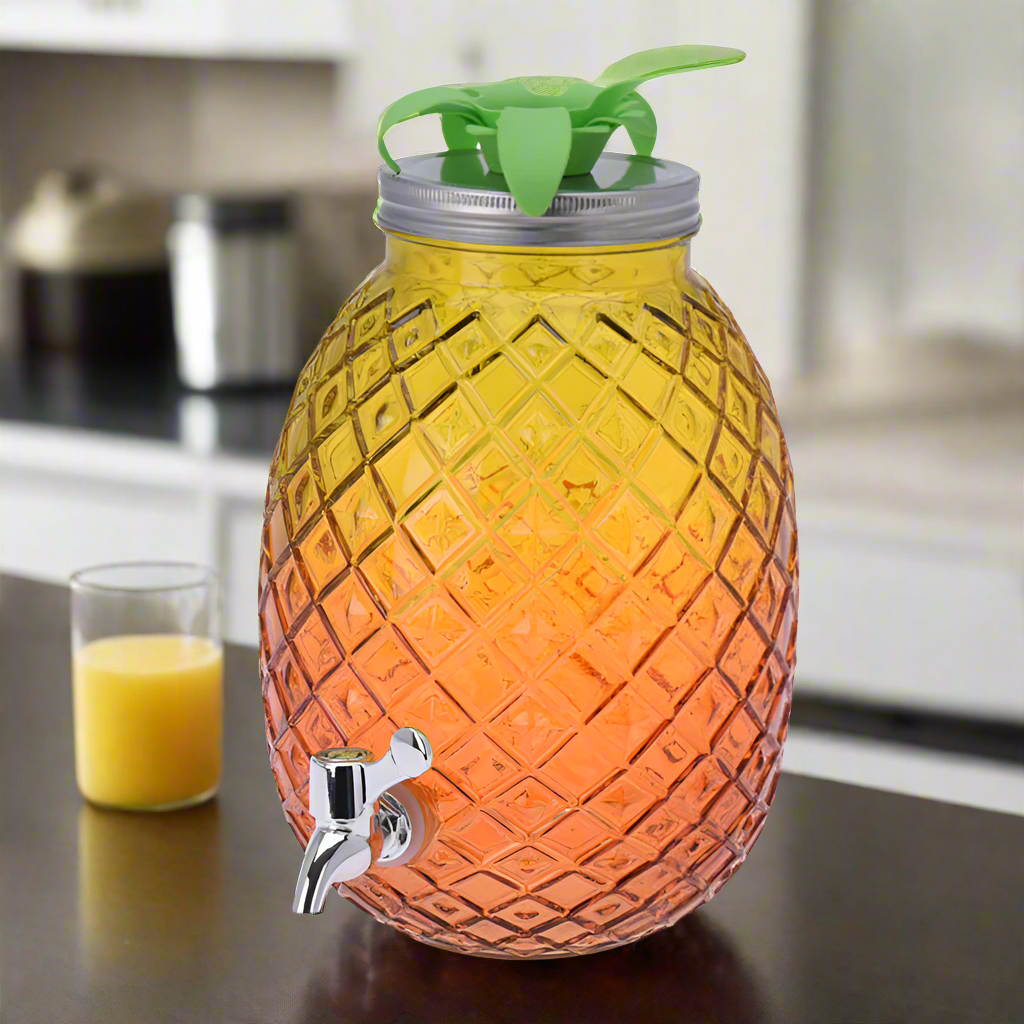 Glass Beverage Dispenser 4.7L