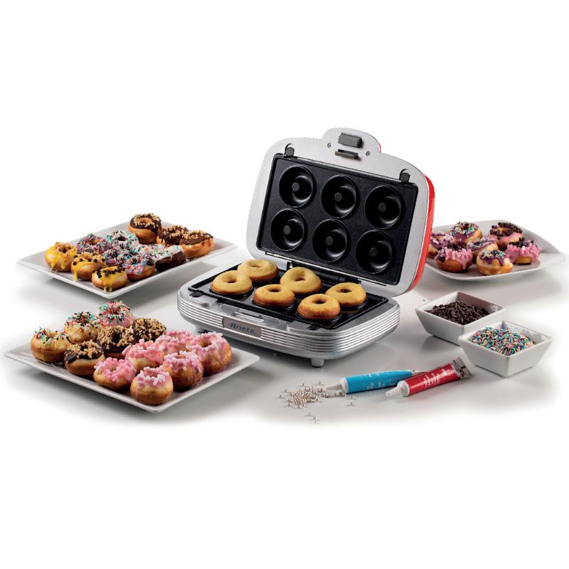 Muffin, Donut & Sandwich Maker Party Time Red