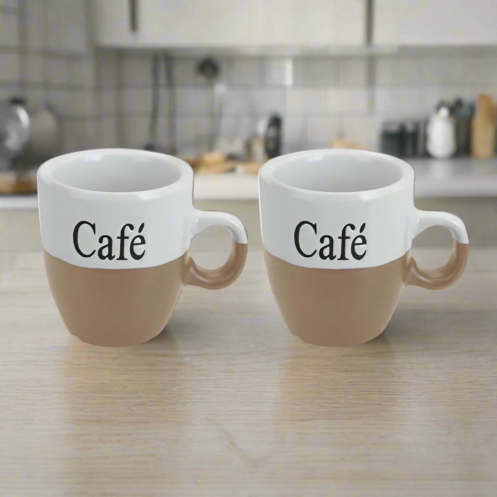 Coffee Mug Stoneware 150ml (Set of 2)
