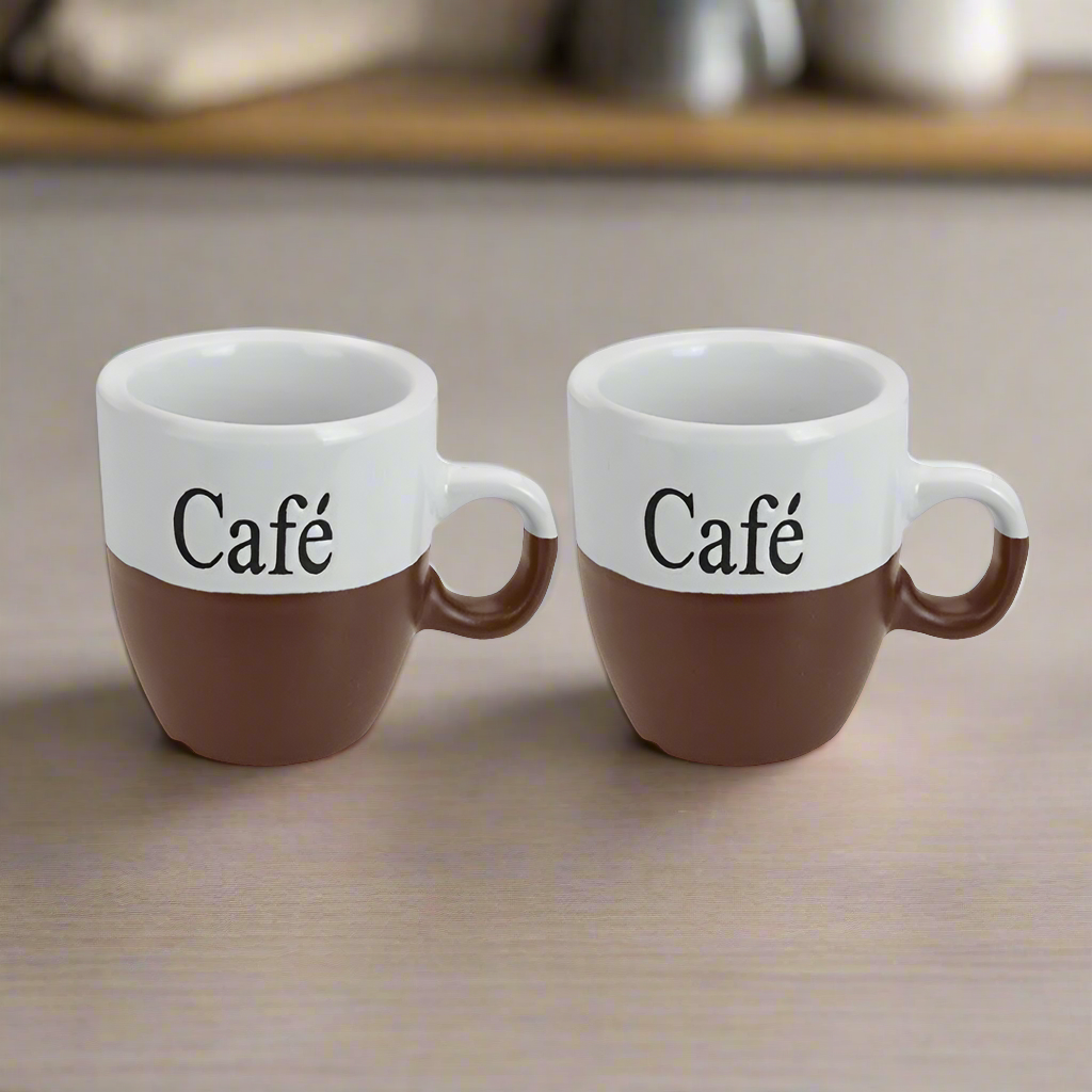 Coffee Mug Stoneware 150ml (Set of 2)
