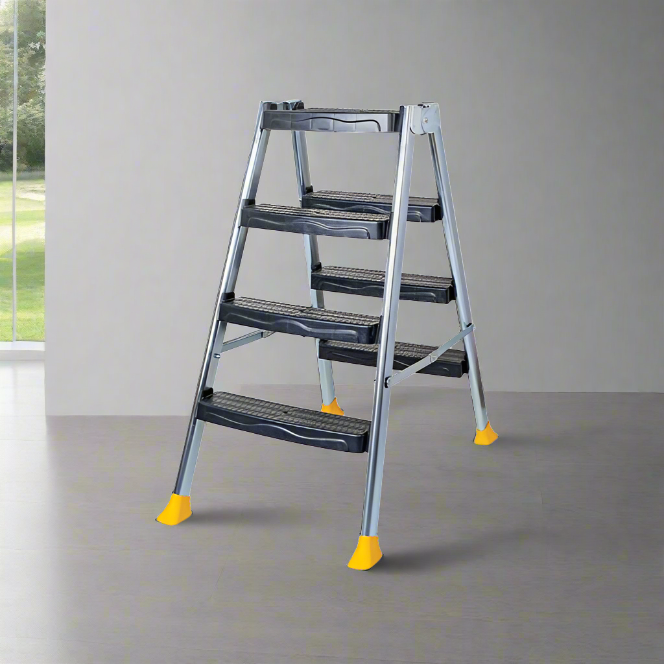 Ovid Plastic Steps Double Side Ladder 3+3