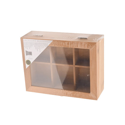 Teabox Bamboo 210x160x78mm