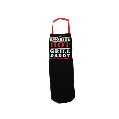 Apron Cotton With Leather