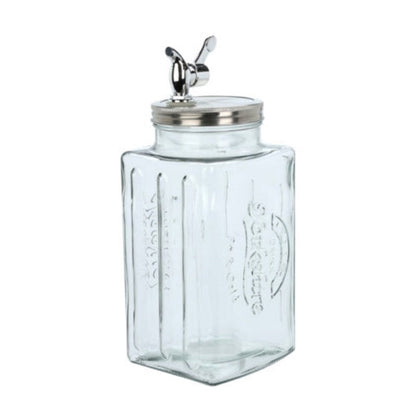 Glass Beverage Dispenser 3L