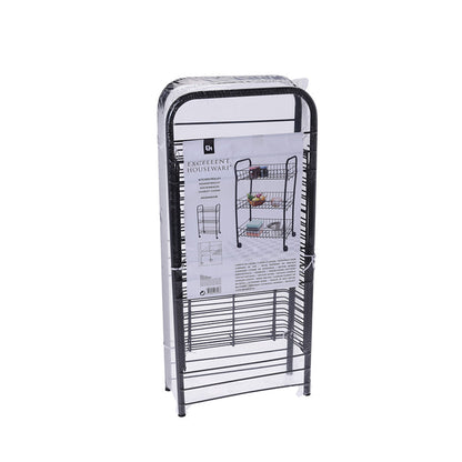 Kitchen Trolley With 3 Baskets