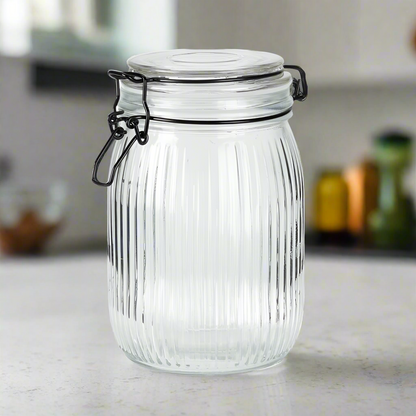 Glass Jar With Lid 1000ml
