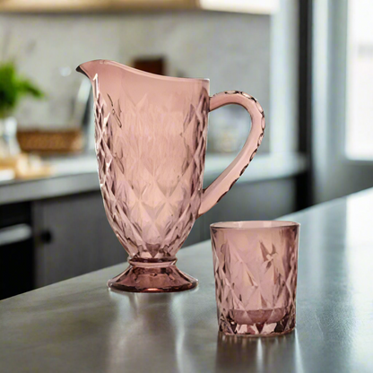 Drinking Glasses With Pitcher (Set of 7 Pcs)