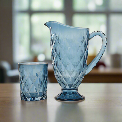 Drinking Glasses With Pitcher (Set of 7 Pcs)