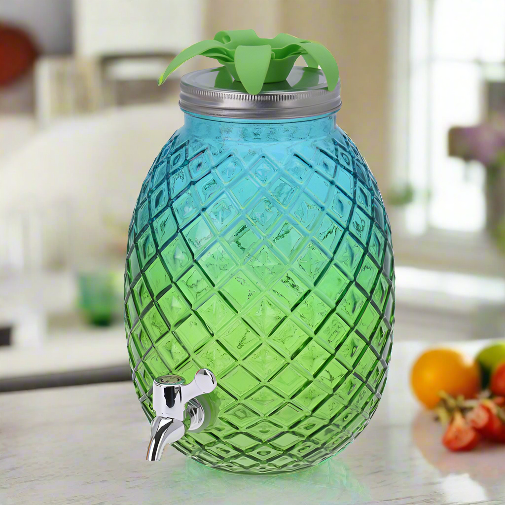 Glass Beverage Dispenser 4.7L