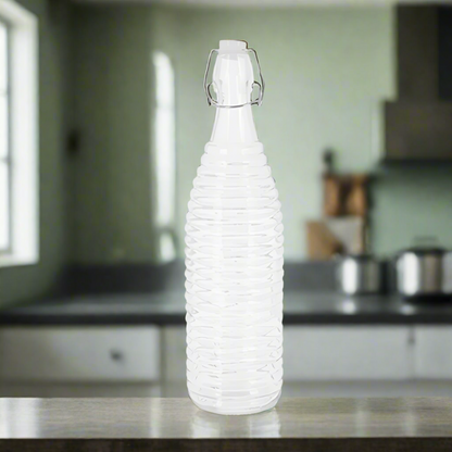 Glass Bottle With Swing Lid 1000ml