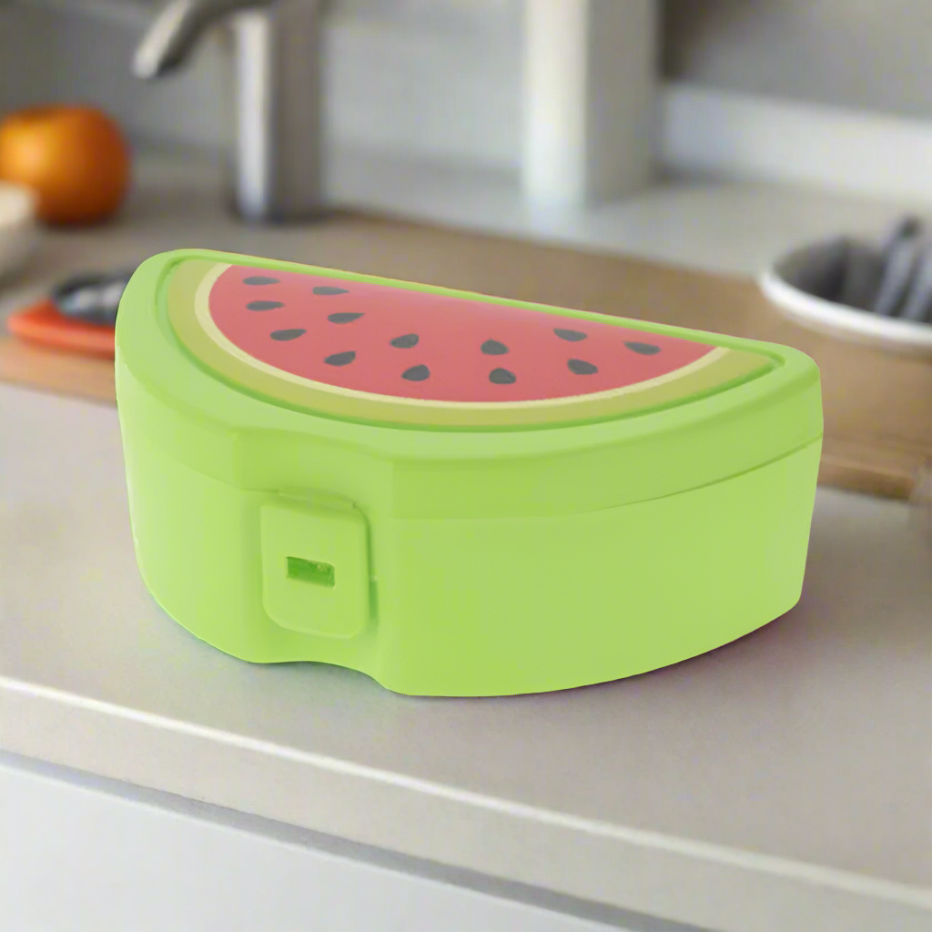 Lunch Box With Spork Fruit Design