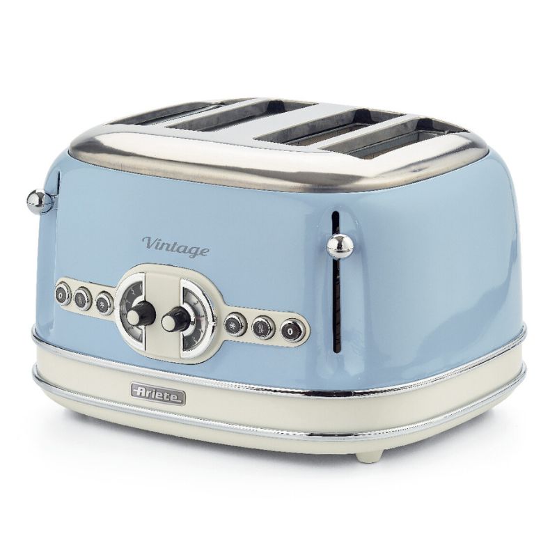 Toaster Vintage Blue 4 Slices