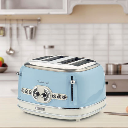 Toaster Vintage Blue 4 Slices