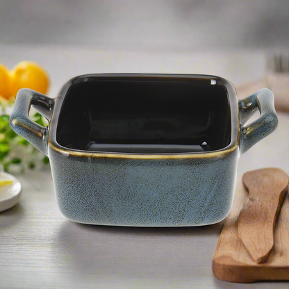 Tapas Dish Stoneware With Handles 100ml