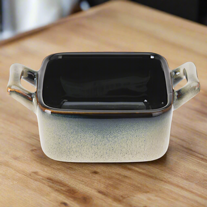 Tapas Dish Stoneware With Handles 100ml