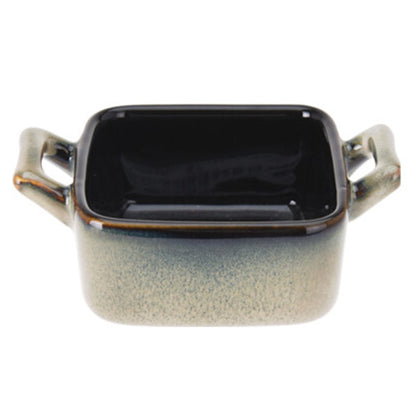 Tapas Dish Stoneware With Handles 100ml