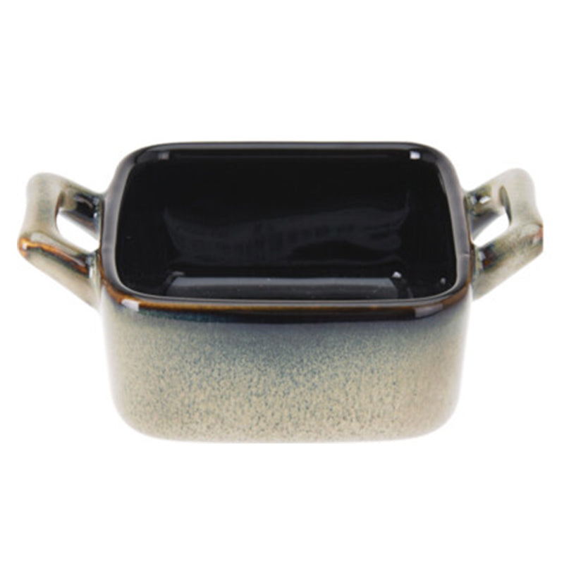 Tapas Dish Stoneware With Handles 100ml