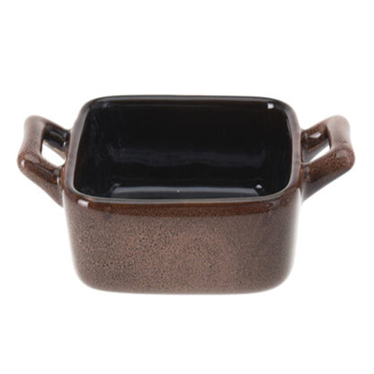 Tapas Dish Stoneware With Handles 100ml