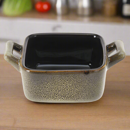 Tapas Dish Stoneware With Handles 100ml