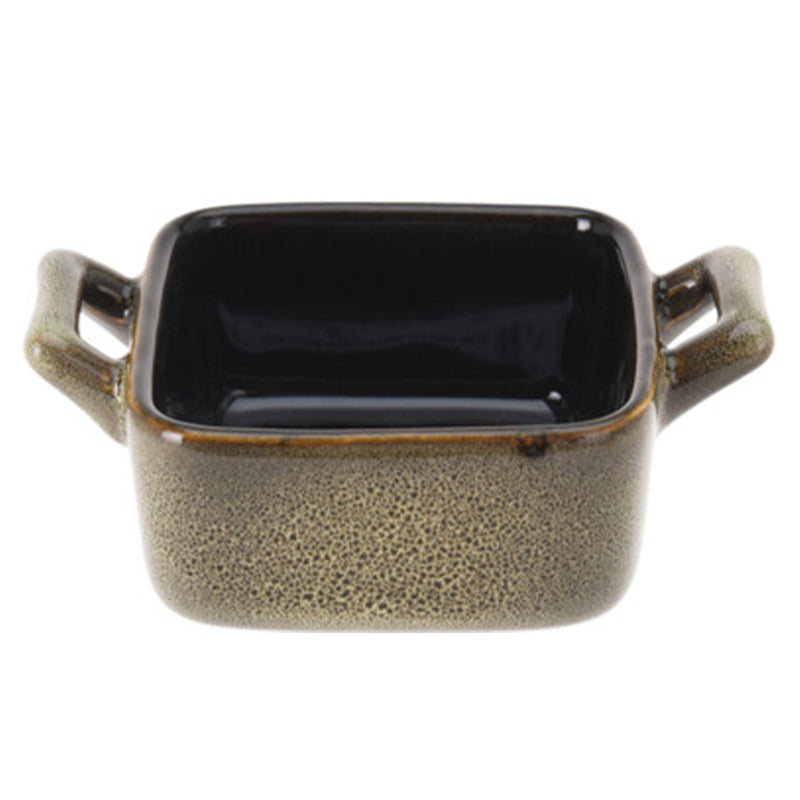Tapas Dish Stoneware With Handles 100ml