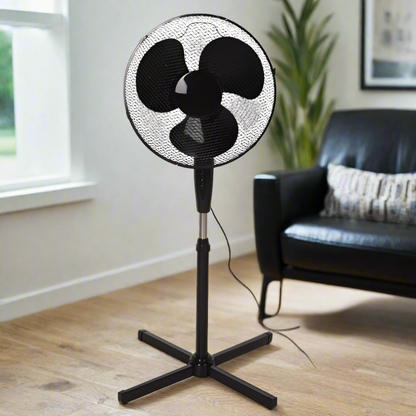 Standing Fan Black 45W