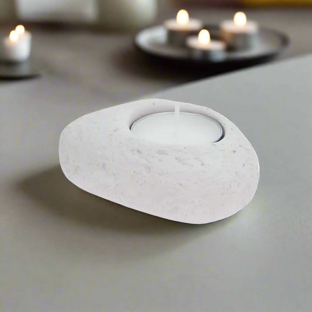 Tea Light Candle With Holder (Set of 3)