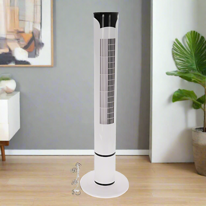 Tower Fan White 45W