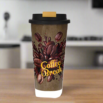 Travel Mug With Lid 450ml