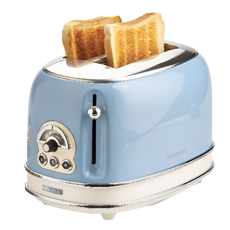 Toaster Vintage Sky Blue - Europlug