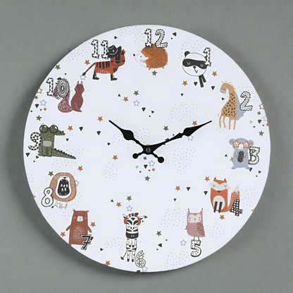 Wall Clock MDF 33cm