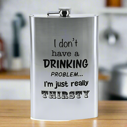 Hip Flask Stainless Steel 1.8L