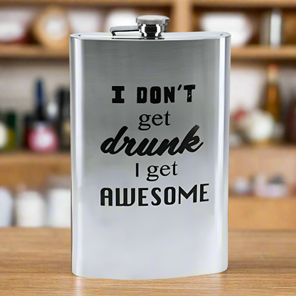 Hip Flask Stainless Steel 1.8L