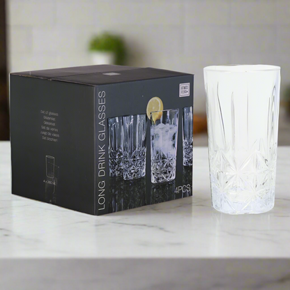 Drinking Glass 260ml Set 4pcs