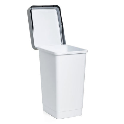 Swing Dustbin Smart 25L White