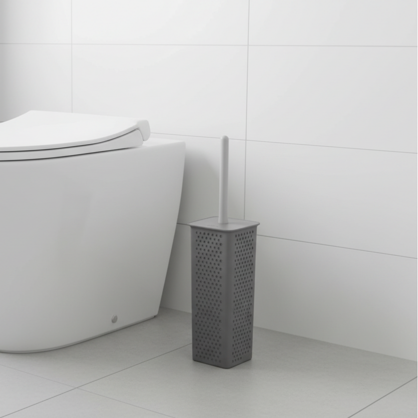 Toilet Brush Bohol Anthracite Grey