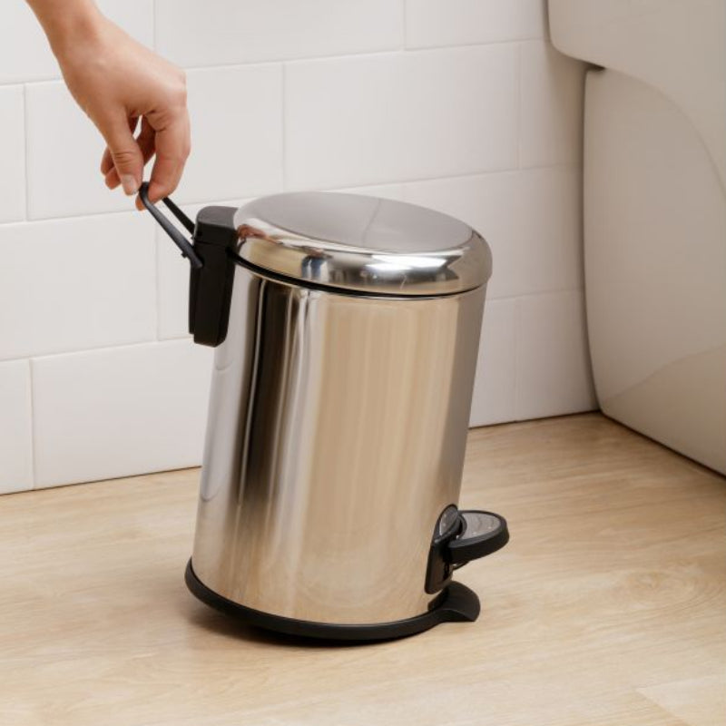 Pedal Bin 3L Nordic Steel