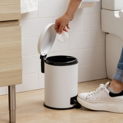 Pedal Bin 3L Nordic White