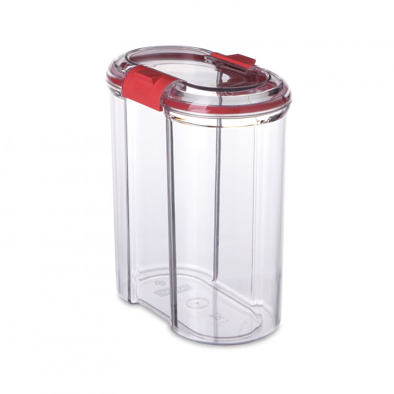 Jar With Safety Closure 1.5L Transparent