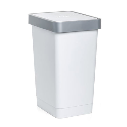 Swing Dustbin Smart 25L White