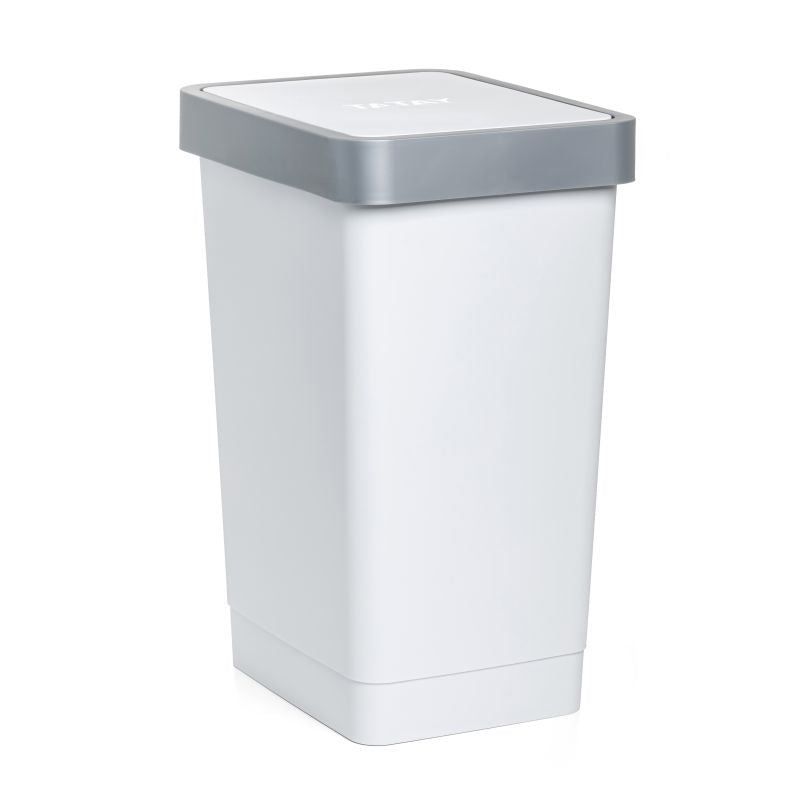 Swing Dustbin Smart 25L White