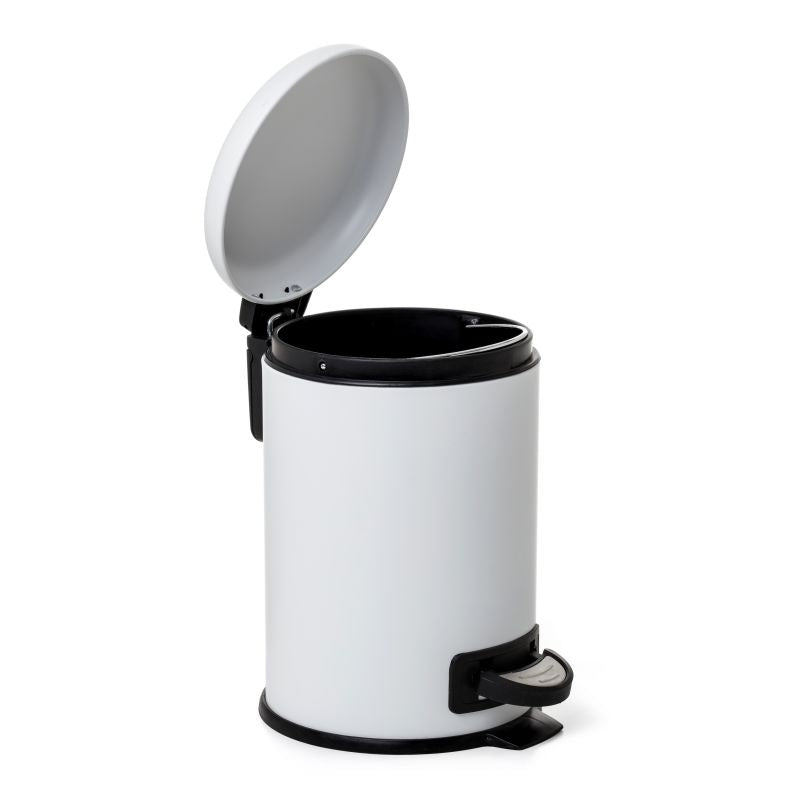 Pedal Bin 3L Nordic White