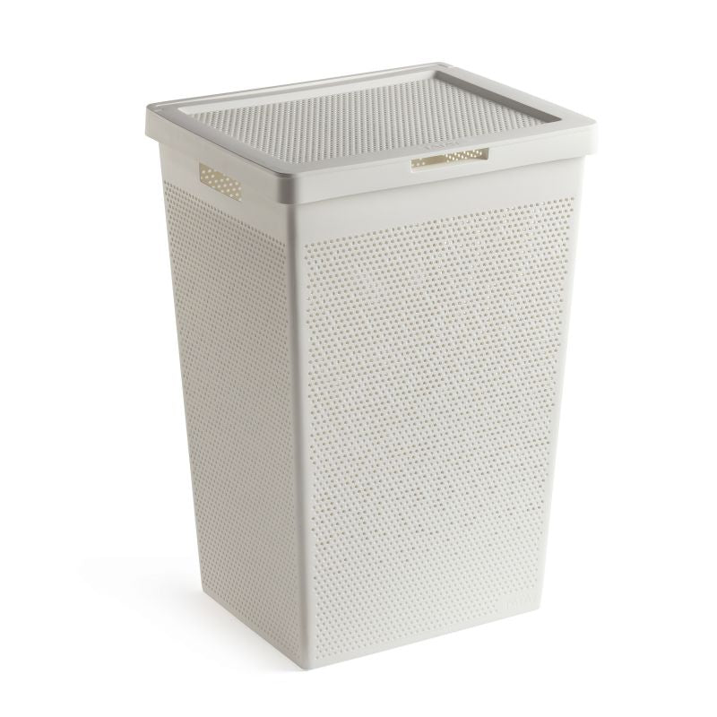 Laundry Hamper 60L Bohol Sky White