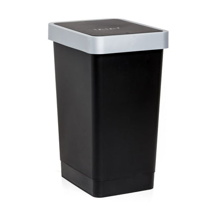 Swing Dustbin Smart 25L Black