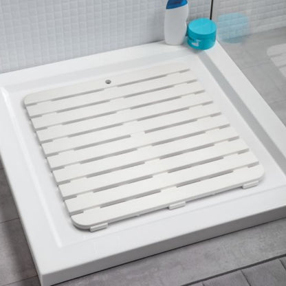 White Shower Platform 55 × 55 cm
