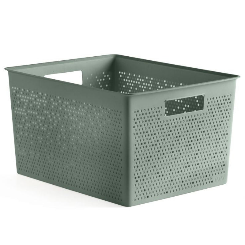 Storage Basket 20L Bohol Sage Green