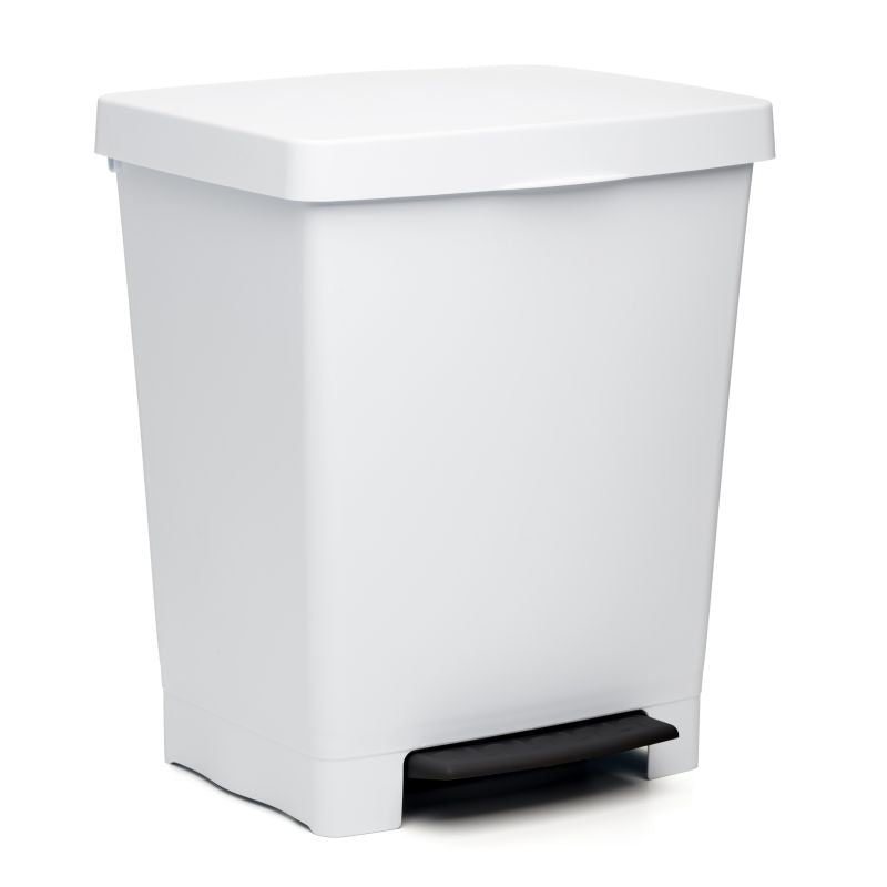 Pedal Dust Bin Cubik White 23L